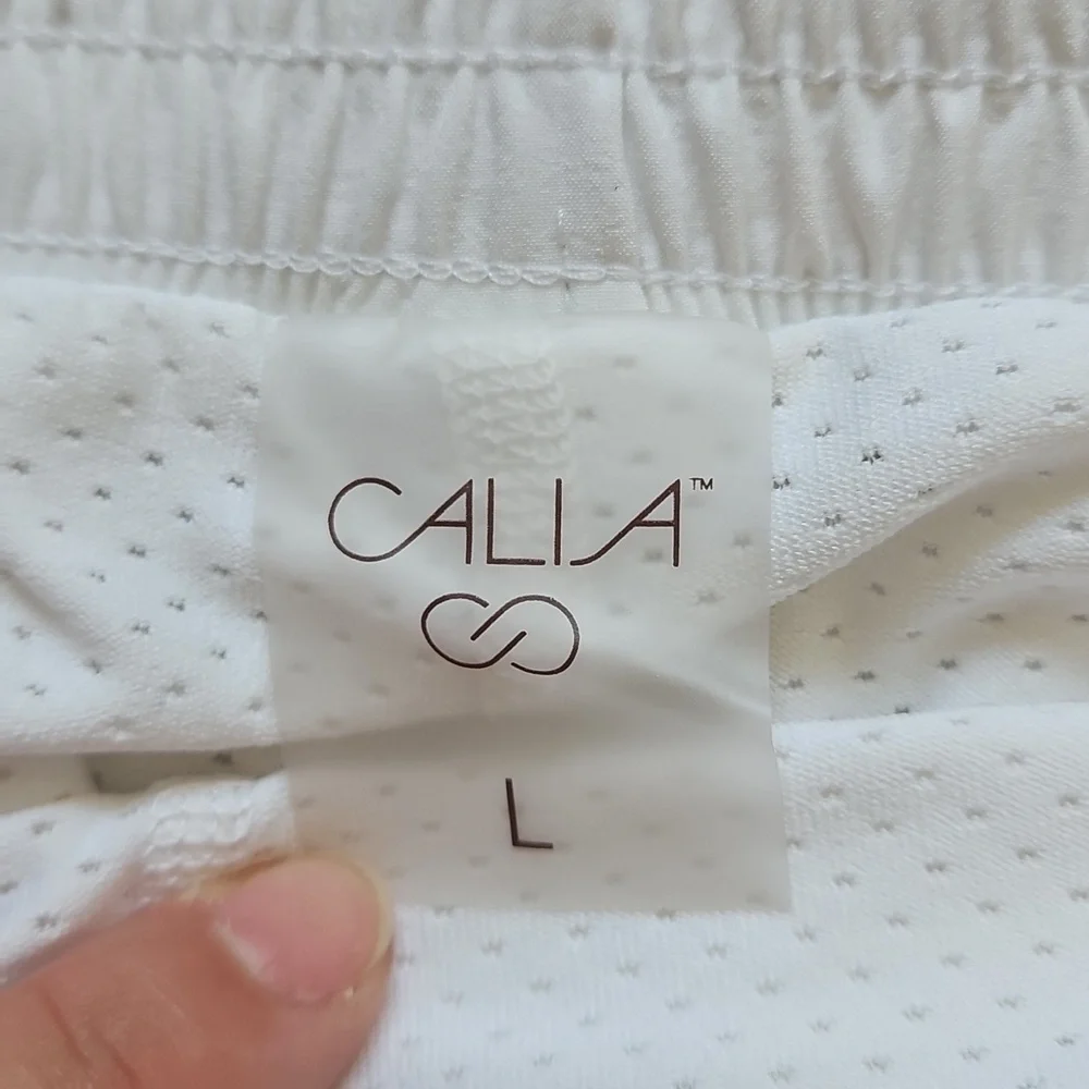 Calia White Tennis Skort, Size L